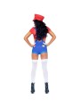 LEG AVENUE DISFRAZ SEXY MARIO BROS ROJO AZUL S
