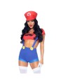 LEG AVENUE DISFRAZ SEXY MARIO BROS ROJO AZUL M