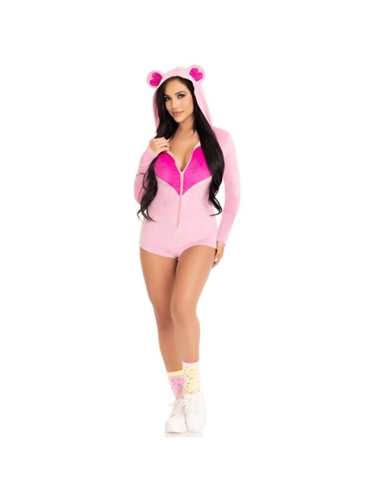 LEG AVENUE BODY OSITO TERCIOPELO ROSA S