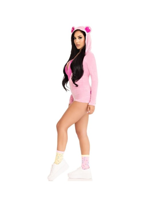 LEG AVENUE BODY OSITO TERCIOPELO ROSA S
