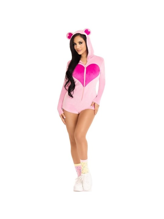 LEG AVENUE BODY OSITO TERCIOPELO ROSA M