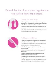 LEG AVENUE PELUCA LARGA LISA CON FLEQUILLO ROSA