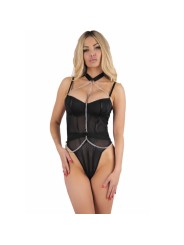 LIVCO CORSETTI FASHION RUBIKA LC XG079 BODY CON GARGANTILLA NEGRO S