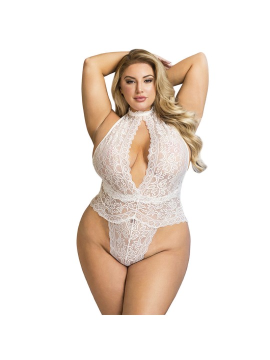 SUBBLIME 953850 BODY DE ENCAJE BLANCO S M