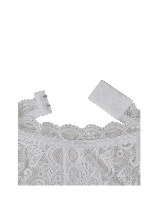 SUBBLIME 953850 BODY DE ENCAJE BLANCO S M