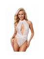 SUBBLIME 953867 BODY DE ENCAJE BLANCO L XL