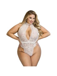 SUBBLIME 953867 BODY DE ENCAJE BLANCO L XL