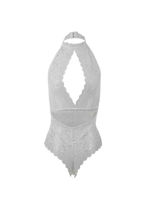 SUBBLIME 953867 BODY DE ENCAJE BLANCO L XL