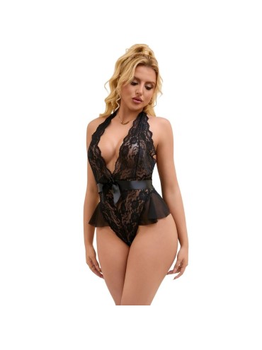SUBBLIME 930806 BODY SEXY CON VOLANTES NEGRO S M