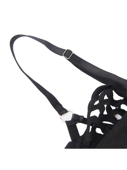 SUBBLIME 954055 BODY SEXY DE ENCAJE NEGRO S M