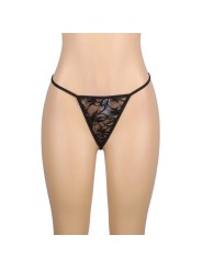 SUBBLIME 954185 BABYDOLL DE ENCAJE CON TIRANTES AJUSTABLES NEGRO S M