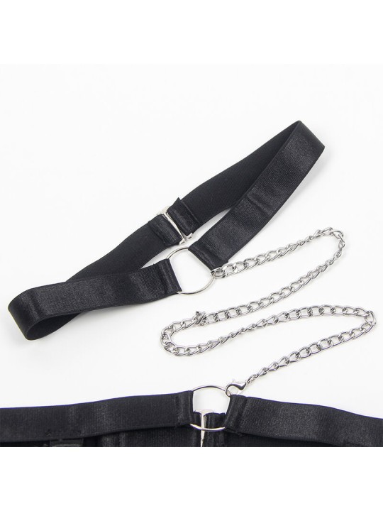 SUBBLIME 954390 BODY SEXY CON LIGUEROS NEGRO L XL