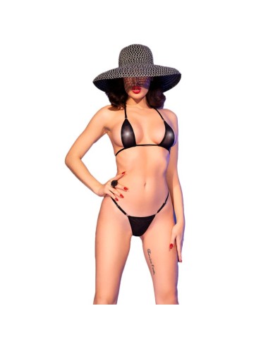 CHILIROSE CR 4840 MICRO BIKINI NEGRO S M