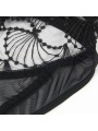 SUBBLIME 955229 BODY TRANSPARENTE CON ENCAJE HUECO NEGRO L XL