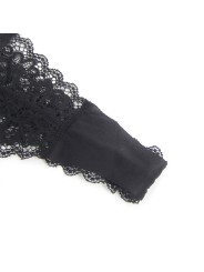 SUBBLIME 955465 BODY CON CREMALLERA DE CUERO NEGRO L XL