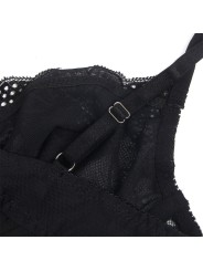 SUBBLIME 955618 BODY DE ENCAJE CON CIERRE INFERIOR NEGRO S M