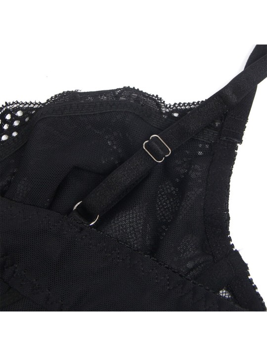 SUBBLIME 955625 BODY DE ENCAJE CON CIERRE INFERIOR NEGRO L XL