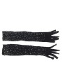 SUBBLIME 957469 GUANTES TRANSPARENTES CON BRILLO NEGRO S M