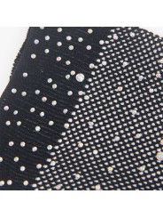 SUBBLIME 957469 GUANTES TRANSPARENTES CON BRILLO NEGRO S M