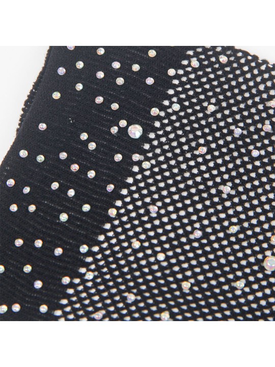 SUBBLIME 957469 GUANTES TRANSPARENTES CON BRILLO NEGRO S M