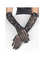 SUBBLIME 957469 GUANTES TRANSPARENTES CON BRILLO NEGRO S M