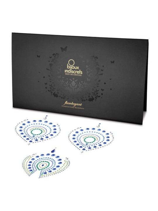 BIJOUX INDISCRETS FLAMBOYANT AZUL VERDE