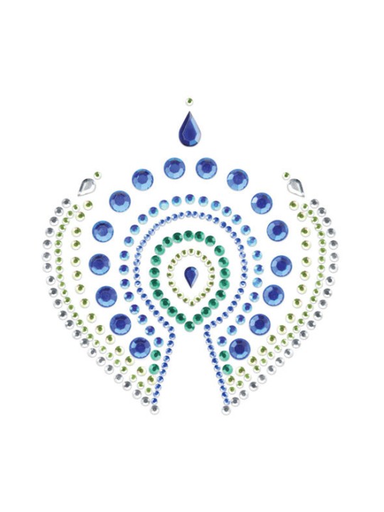 BIJOUX INDISCRETS FLAMBOYANT AZUL VERDE