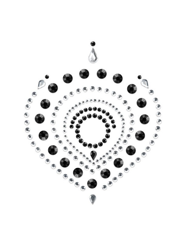 BIJOUX INDISCRETS FLAMBOYANT NEGRO PLATA