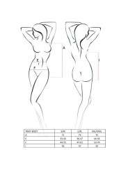 PASSION WOMAN TRIXY TEDDY NEGRO TALLA L XL