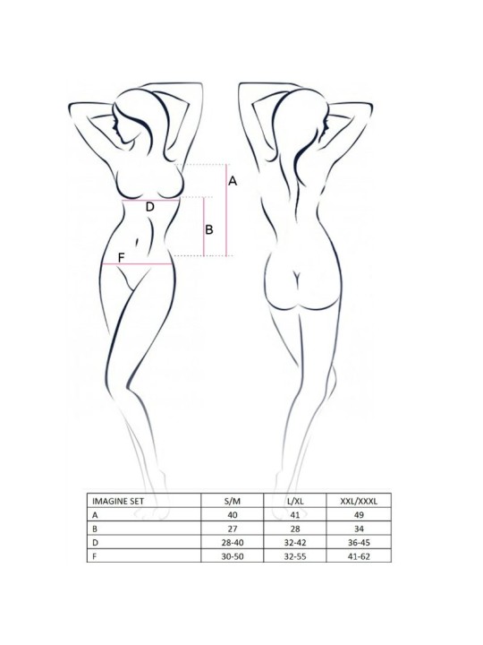 PASSION WOMAN IMAGINE SET TALLA L XL