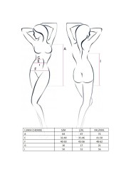 PASSION WOMAN LUMIA CHEMISE NEGRO TALLA S M