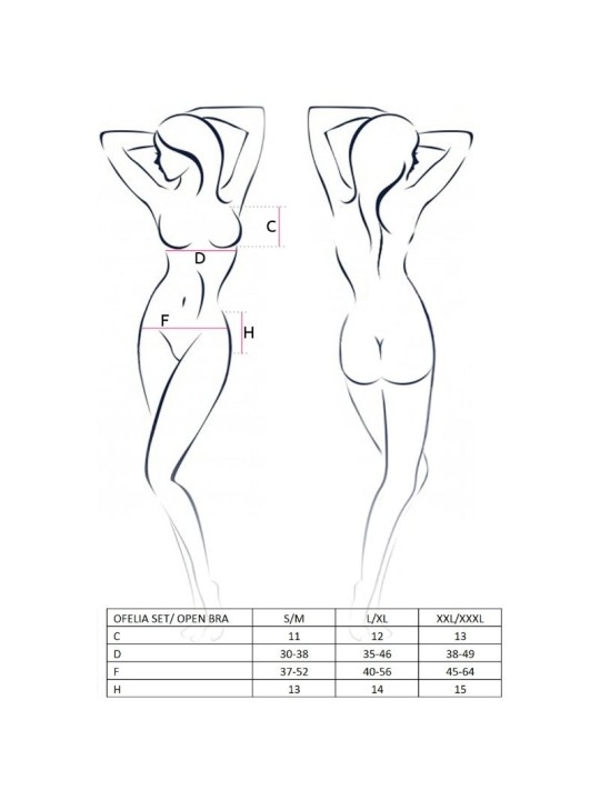 PASSION WOMAN OFELIA SET TALLA S M