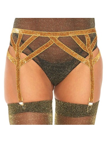 LEG AVENUE LIGUERO LUREX DORADO TALLA UNICA