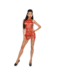 ME SEDUCE GWEN VESTIDO ESPALDA DESCUBIERTA ROJO L XL