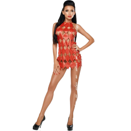 ME SEDUCE GWEN VESTIDO ESPALDA DESCUBIERTA ROJO L XL
