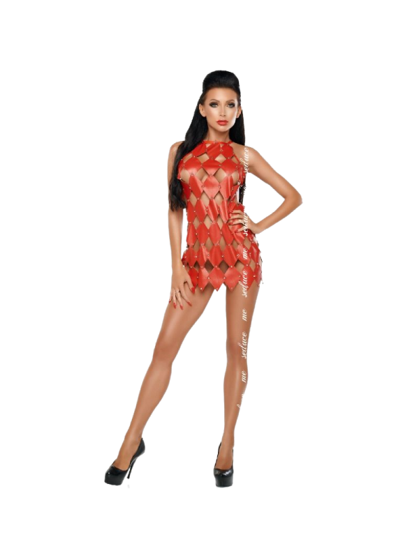 ME SEDUCE GWEN VESTIDO ESPALDA DESCUBIERTA ROJO L XL