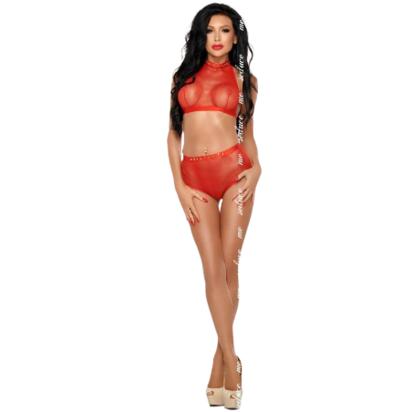 ME SEDUCE MONA SET ROJO S M