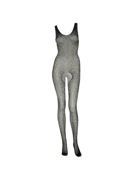 LEG AVENUE BODYSTOCKING CON ABERTURA Y BRILLANTES TU