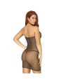 LEG AVENUE VESTIDO CONVERTIBLE DE TUBO NEGRO TU