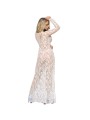 SUBBLIME DRESSES VESTIDO LARGO MANGA LARGA BLANCO L XL