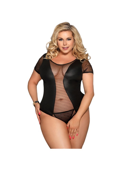 SUBBLIME FETISH TEDDY MANGA CORTA TALLA GRANDE