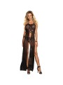 SUBBLIME SET DRESS TOP Y TANGA NEGRO S M