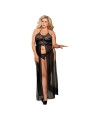 SUBBLIME SET DRESS TOP Y TANGA NEGRO TALLA GRANDE