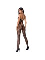 PASSION WOMAN BS065 BODYSTOCKING NEGRO TALLA UNICA