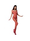 PASSION WOMAN BS071 BODYSTOCKING BLANCO TALLA UNICA