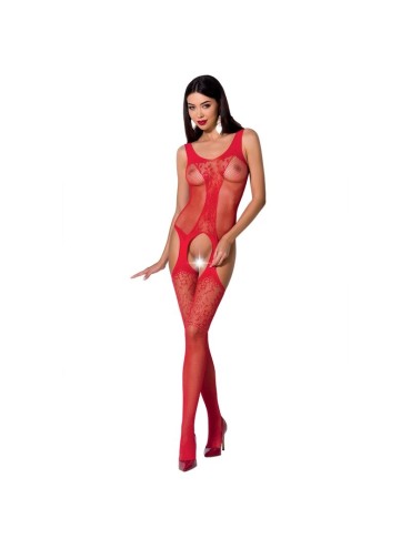 PASSION WOMAN BS072 BODYSTOCKING TALLA UNICA NEGRO