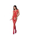 PASSION WOMAN BS072 BODYSTOCKING TALLA UNICA NEGRO