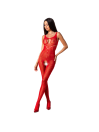 PASSION WOMAN BS078 BODYSTOCKING TALLA UNICA NEGRO