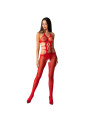PASSION WOMAN BS084 BODYSTOCKING NEGRO TALLA UNICA