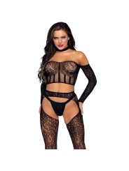 LEG AVENUE SET TRES PIEZAS TALLA UNICA